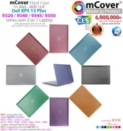 mCover® CASE for 2022+ 13.4" Dell XPS 13 PLUS 9320 9340 9345 9350 Windows PC