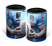 2025 NRL State of Origin NSW New South Wales Blues Logo Jersey Design Can Stubby Cooler