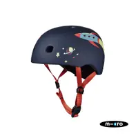 在飛比找PChome24h購物優惠-Micro Helmet 消光火箭安全帽 LED 版本