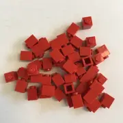 New LEGO Lot 1x1 pieces Basic Building Blocks Bricks Classic Bulk Red