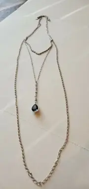 Touchstone Crystal by Swarovski Wrapped Up Necklace 1003N BNIB
