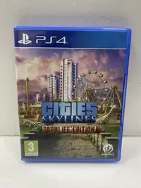 在飛比找露天拍賣優惠-夢幻電玩屋 二手 PS4 大都會:天際線 Cities: S