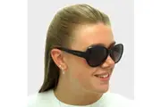 Ted Baker Sunglasses TB1394 Shay 001 Black Purple Brown Gradient
