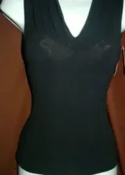 NWT Spanx On Top In Control Draped V Sleeveless STYLE 972 Brown Size Large