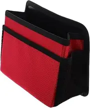 GARVALON Foldable Car Trash Can Back Seat Organizer Bag Auto Storage Box Tissue Holder Cup Holders Oxford Cloth Garbage Bin for Interior