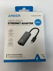 Anker USB C to Ethernet Adapter, Portable 1-Gigabit Network Hub High Speed