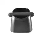 KNOCK BOX BLACK COFFEE BARISTA BIN SQUARE SHAPE ESPRESSO GRIND WASTE TAMPER BIN