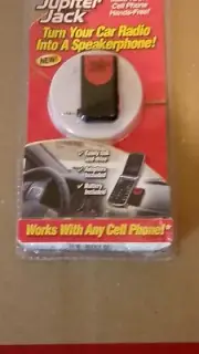 Jupiter jack turn car radio into a speaker phone