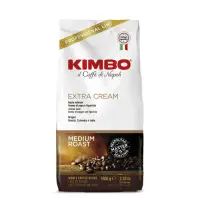 在飛比找momo購物網優惠-【KIMBO】義大利 Extra Cream 中培特級咖啡豆