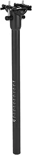 X AUTOHAUX Bike Seat Posts Ultra Light Bike Saddle Post Seat Tube Matte Black 1 Pc 22.2x400mm Carbon Fiber