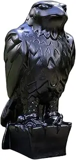 Home Decoration - 7.8in Figurines, Handmade Resin Sculpture, Office Desktop Bookshelf, Art Animal Statues for Indoor & Outdoor