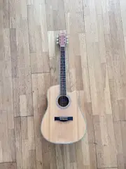 Australian K1CNA Cut-Away Classic Coleman’s Acoustic Guitar Full Size 4/4 W Bag