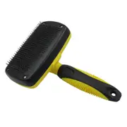 Dog Hair Brush Pet Comb Handheld Handle Double-Sided Open Knot Slicker Hair