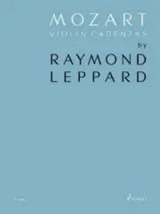 Mozart Violin Cadenzas Sheet Music Book Raymond Leppard NEW 049045478