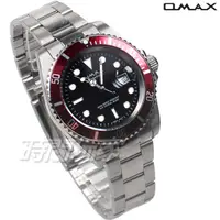 在飛比找蝦皮購物優惠-OMAX 十足個性 時尚流行錶 水鬼錶 加強夜光 不銹鋼帶 