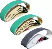 12 PCS 3/4 X 12 Knife Sharpener Sanding Belt Kit For Work Sharp Ken Onion Grits