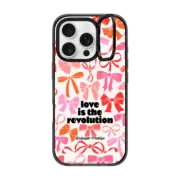 iPhone 16 Pro Impact Ring Stand Case MagSafe Compatible Love Revolution