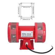 Motor Alarm Dual Way 135dB High Decibel Electric Air Siren Screw.