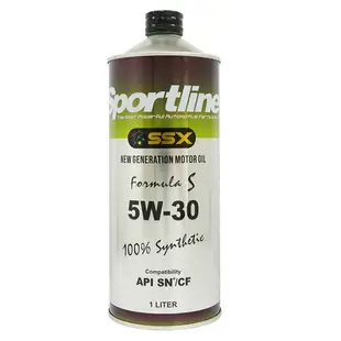 SPORTLINE FS全合成機油5W30 SN 1L【愛買】