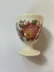 Copeland Spode Porcelain England Aster Red Gadroon Single 2 3/8" Egg Cup 1926-85