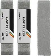 Sandblasted Eraser - 3 Precise Drawing Erasers for Art and | Non-Abrasive Office Supplies for Correction of Plans, Calligraphy, Architecture and Industrial Drawing