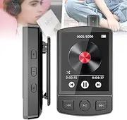 MP3 Player Portable Sport Clip, HiFi Lossless Music Player with Wireless, Long Battery Life & 32GB | 1.8 Inch Screen FM Radio E-Bookfor for Student,Walkman,32GB