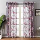 Sheer Tulle Window Curtains Polyester Home Decoration Curtain Bedroom