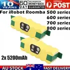 2pcs 5200mAh Battery for iRobot Roomba 500 630 780 510 530 580 655 650 760 880