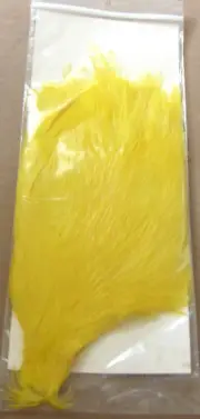 Streamer Rooster Neck, #1 Yellow NEW in Pack