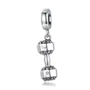 Silver plating Pendant Charm for Women Bracelet Necklace Sport Design
