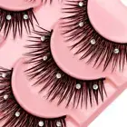 Lashes Diamond Manga Lashes Eye Extension False Eyelashes Thick Long Eye Lashes