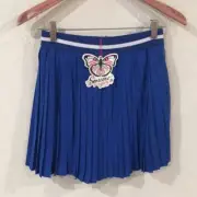NEW Someone Girls Sz 16/176 Kobalt Blue Pleated Pull On Skirt