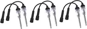 SWOOMEY 3sets Inline Spark Plug Tester Engine Ignition Tool for Accurate Diagnosis Lightweight Automotive Tool for Cars Motorcycles and Lawn Equipment 2pcs*3
