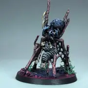 Painted DnD Spider Den Nest Giant dungeon furniture HTF miniature Warhammer AOS