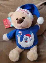 Rudolph the Red Nosed Reindeer 19” Bumbles Winter Christmas Sweater Bear Plush