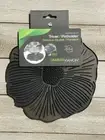 ‍⬛ CHARLES VIANCIN 8" Poppy Trivet/Potholder ~ Black Onyx ‍⬛