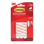 Command™ Medium White Adhesive Refill Strips - 9 Pack