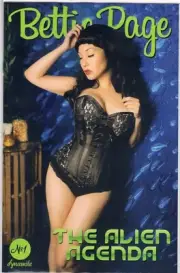 Bettie Page Alien Agenda #1 Cover E Cosplay Dynamite Entertainment 2022 NM+