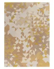 Asiatic Enigma Rug in Gold