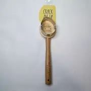 RAE DUNN "CRACK ME UP" SPATULA WITH EGG COOKIE CUTTER