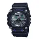 【CASIO】卡西歐 G-SHOCK 機械元素風 200米防水電子錶 雙顯運動錶 GA-900AS-1A 黑/銀