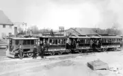 Wantage Tramway Company Steam Tram Engine, C 1892 Train Old Photo