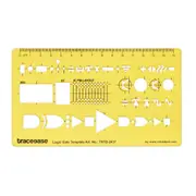 Electrical Drafting Logic Gate Template Drawing Stencil