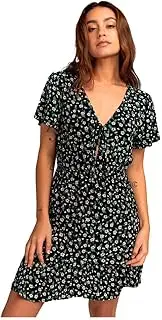 [BILLABONG] Quiksilver Women's Day Trippin Dress (Pack of 1) Off Black