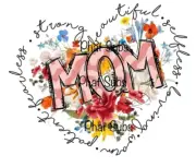 Sublimation Print Beautiful Mom Ready to Press Heat Transfer