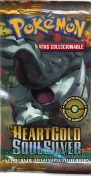 HEART GOLD SOUL SILVER BOOSTER PACK SEALED POKEMON SPANISH HGSS DONPHAN ARTWORK