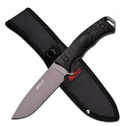 [M-Tech] MTech Titanium Coated Fixed Blade Knife w/ Nylon Fibr Handle