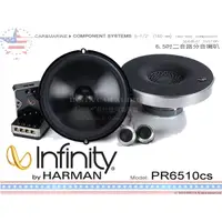 在飛比找蝦皮購物優惠-音仕達汽車音響 美國 Infinity PR6510cs 6