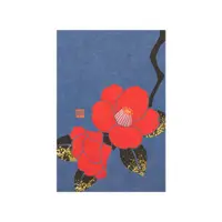 在飛比找誠品線上優惠-日本 MIDORI Winter明信片/ 紅色山茶花/ 1入