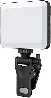 Suesacy Rechargeable Selfie Ring Light with Adjustable Brightness, for Selfies, Live Streaming & Video Conferencing Camera Light Selfie Light